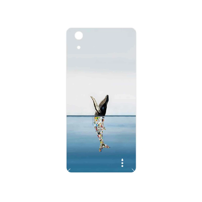 برچسب پوششی ماهوت مدل Collage of Sea Trash مناسب برای گوشی موبایل جی ال ایکس Maad