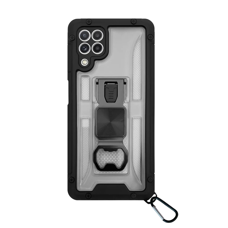 کاور فشن مدل firmly مناسب برای گوشی موبایل سامسونگ Galaxy A22 4G به همراه قلاب آویز