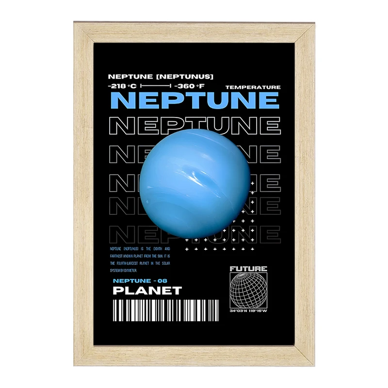 تابلو خندالو مدل نپتون (Neptun) کد F10661