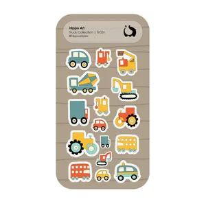 برچسب هیپو آرت مدل ماشین سنگین