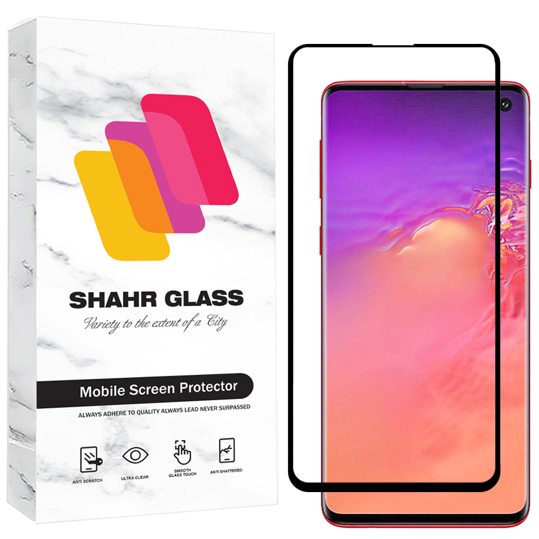 محافظ صفحه نمایش شهر گلس مدل NPOS مناسب برای گوشی موبایل سامسونگ Galaxy S10