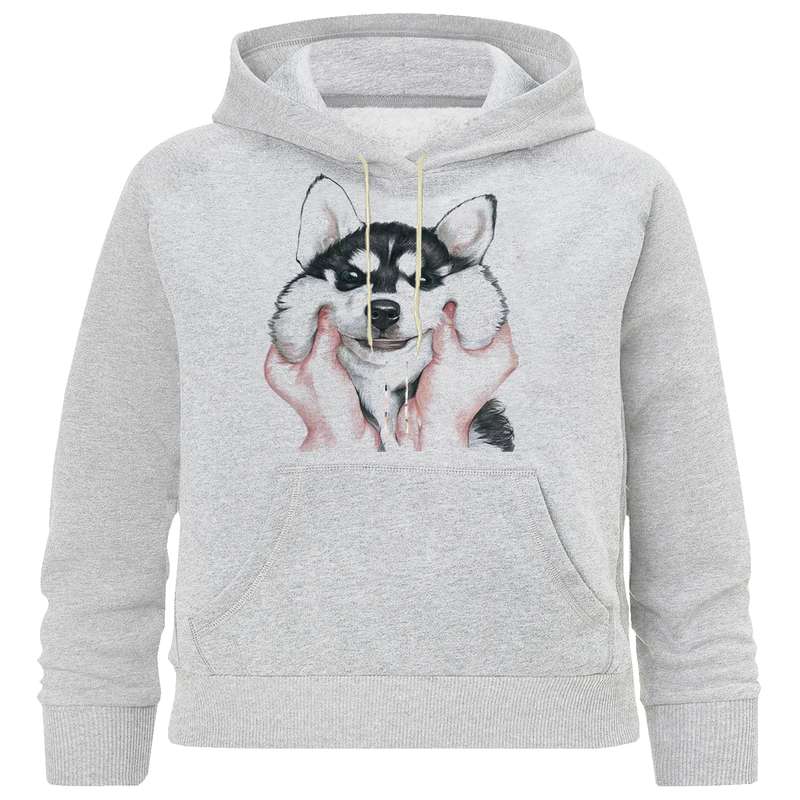 هودی دخترانه کد M 209 گرگ