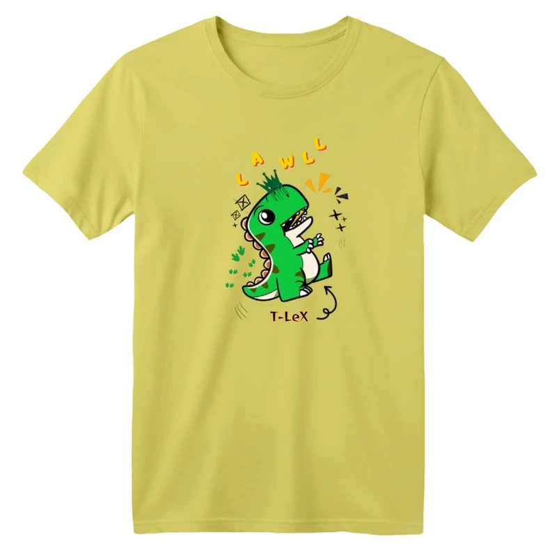 تی شرت آستین کوتاه بچگانه مدل دایناسور کد 38