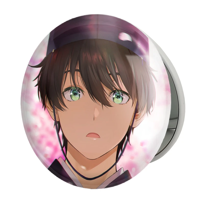 آینه جیبی خندالو طرح اورکی انیمه هیوکا Hyouka مدل تاشو کد 17104 