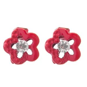 گوشواره دخترانه طرح گل کد RKH_491