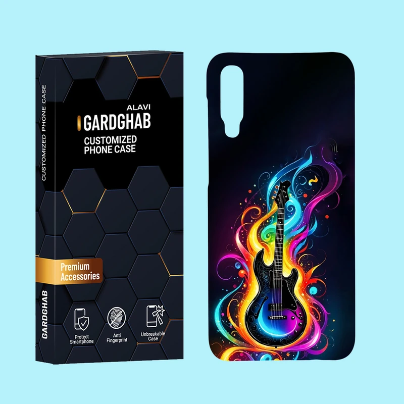 کاور گارد قاب علوی مدل ساز و موزیک مناسب برای گوشی موبایل سامسونگ Galaxy A50 / A50s / A30s