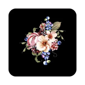 زیر لیوانی کاکتی طرح گل مدل mp19523