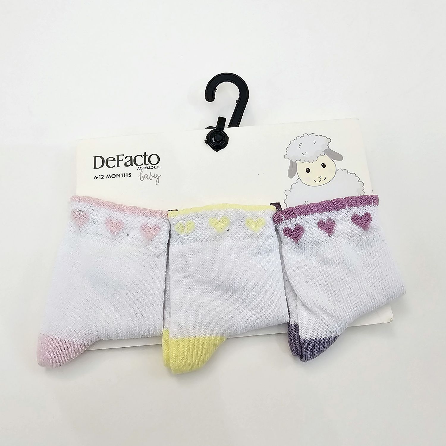 جوراب نوزادی دفکتو مدل 353WT16 مجموعه 3 عددی -  - 3
