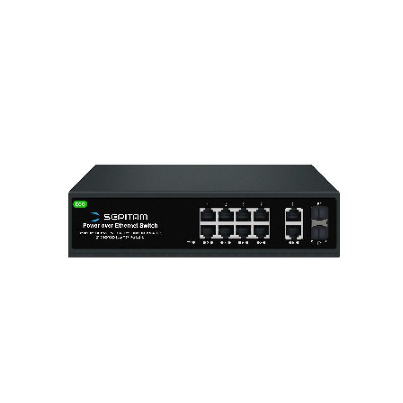 سوئیچ 8 پورت سپیتام مدل PS408G-DGDF-Eco