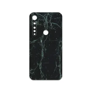 MAHOOT  Graphite-Green-Marble Cover Sticker for motorola One Vision Plus
