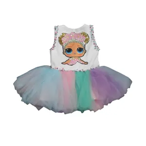 پیراهن دخترانه مدل L O L