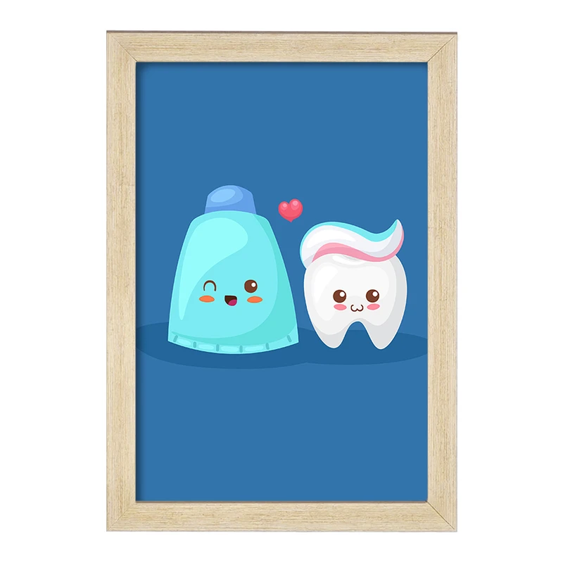 تابلو خندالو مدل دندان و دندان پزشکی کودکانه کد 36710