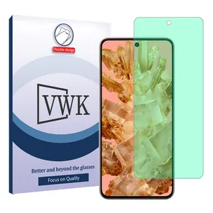 VWK Tough model Green light screen protector suitable for Google Pixel 8 mobile phone