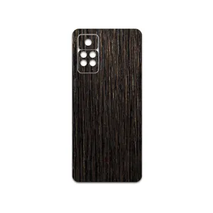 MAHOOT Dark-Gold-Stripes-Wood Cover Sticker for Xiaomi Redmi Note 11 Pro 5G