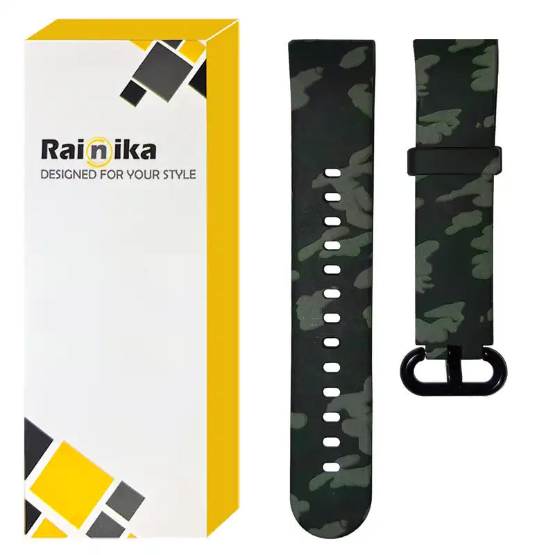 بند رینیکا مدل 2222 Army مناسب برای مچ بند هوشمند شیائومی Redmi Mi Watch Lite 2
