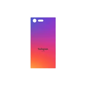 MAHOOT Instagram Cover Sticker for Sony Xperia X Compact