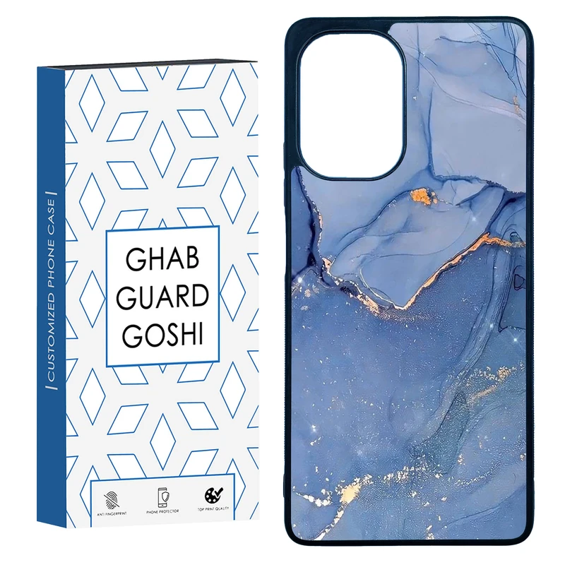 کاور قاب گارد گوشی طرح سنگ مرمر کد TPU-033 مناسب برای گوشی موبایل شیائومی Poco F5 / Redmi Note 12 Turbo