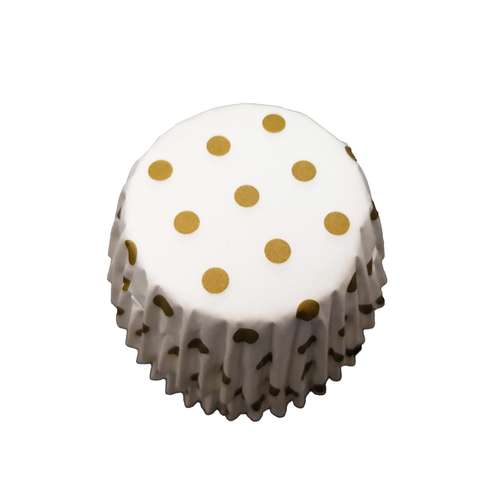 کپسول کاپ کیک طرح خال خالی بسته 80 عددی