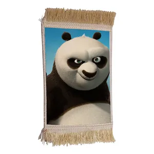 فرش ماشینی دیوارکوب مدل پاندا کونگ فو کار کد 24