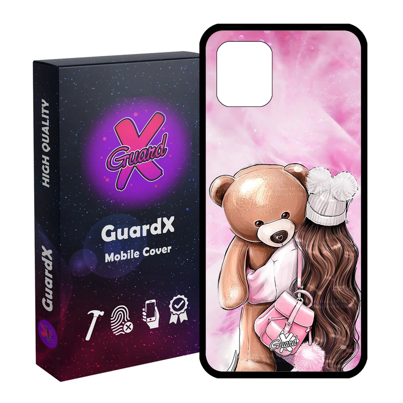 کاور گارد ایکس طرح Girl مدل Glass10088 مناسب برای گوشی موبایل سامسونگ Galaxy Note 10 Lite