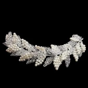 تاج مو زنانه مدل برگ