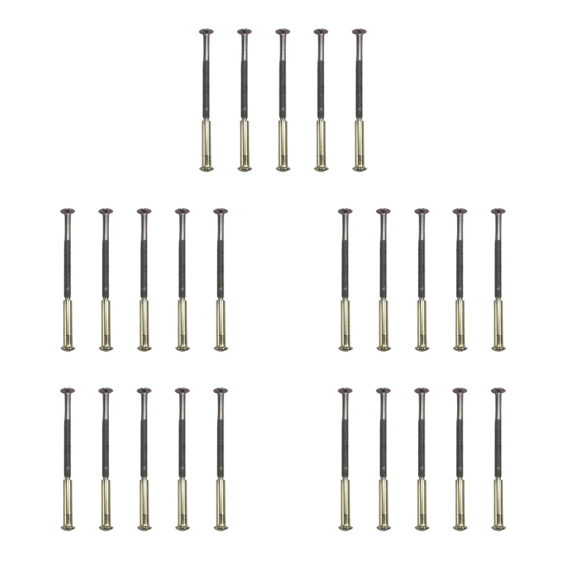 پیچ و مهره فیکس دستگیره مدل Gh-60 بسته 25 عددی