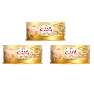 کنسرو ماهی تون در روغن لادن - 180 گرم بسته 3 عددی