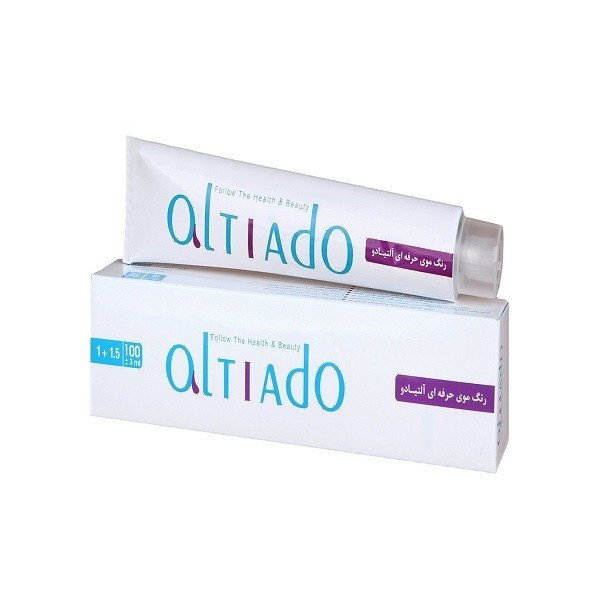 رنگ مو آلتیادو مدل RB1 شماره 1.0 حجم 100 میلی لیتر رنگ مشکی