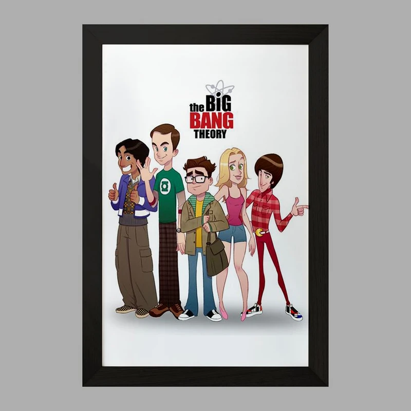 تابلو خندالو مدل سریال تئوری بیگ بنگ The Big Bang Theory  کد 13301