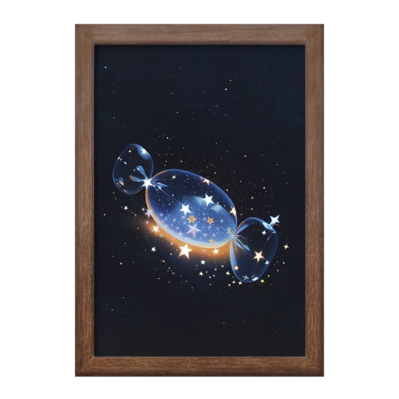 تابلو خندالو طرح آبنبات کهکشانی کد F8248