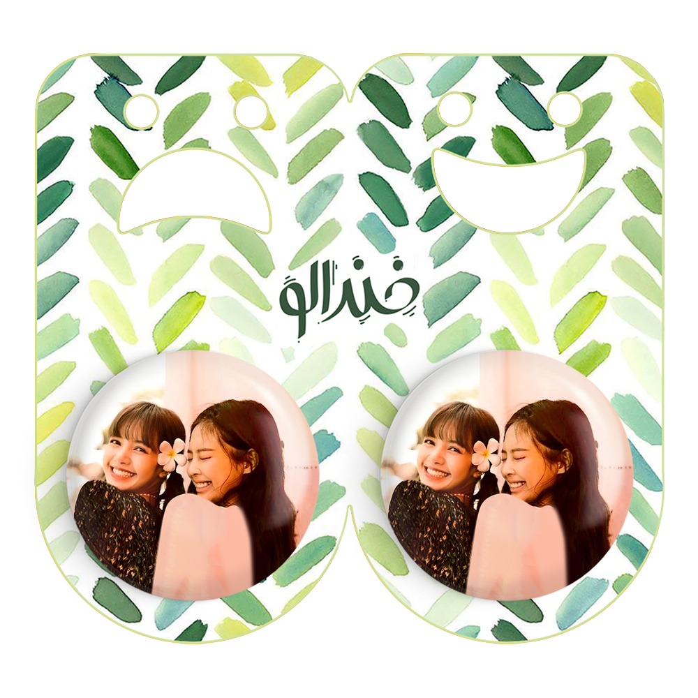 پیکسل خندالو مدل گروه بلک پینک کد 14469 به همراه جاکلیدی