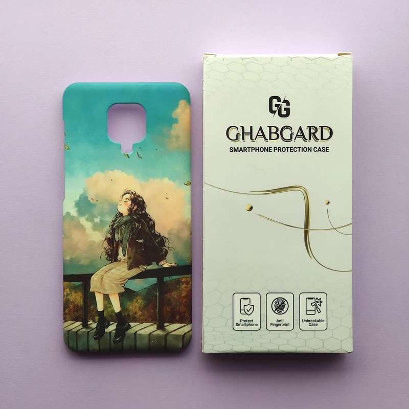 کاور قاب گارد مدل دخترانه مناسب برای گوشی موبایل شیائومی Redmi Note 9PRO/9S