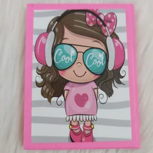 آینه جیبی طرح دختر عروسکی کد gir120