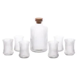 ست تنگ و لیوان 7 پارچه مدل هانا