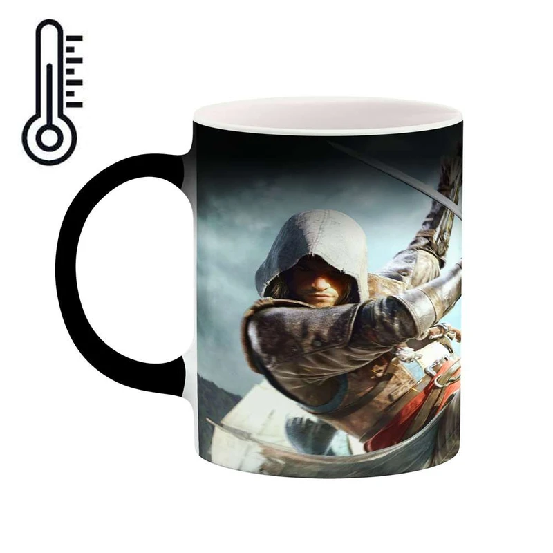 ماگ حرارتی کاکتی مدل اساسینز کرید کد mgh10977