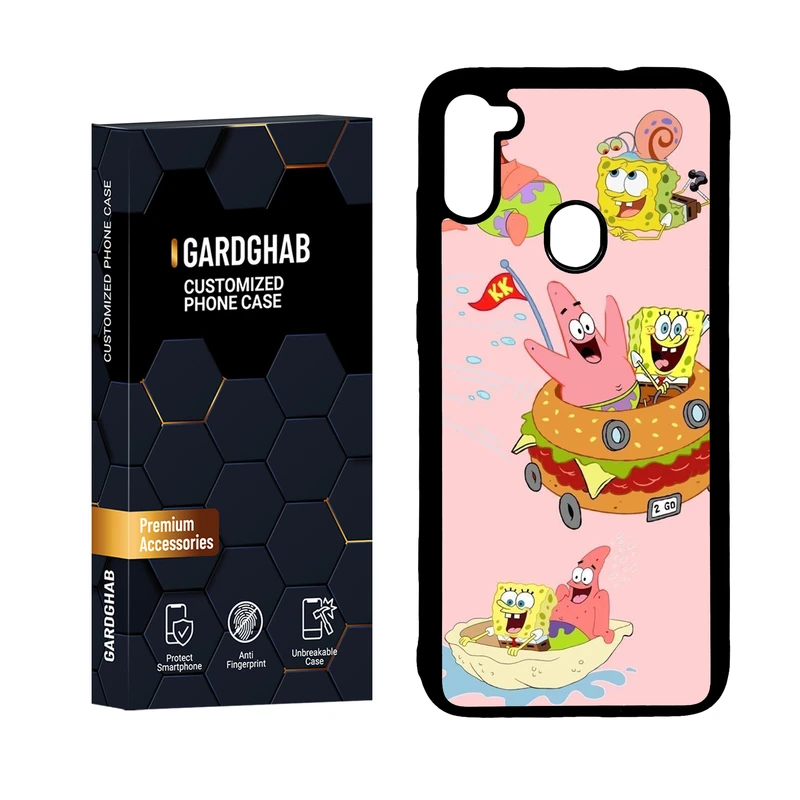 کاور گارد قاب مدل دور ژله ای فانتزی مناسب برای گوشی موبایل سامسونگ Galaxy A11 / M11