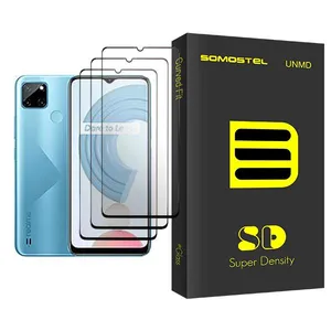 Somastel SD Glass MIX003 Screen Protector For Realme C21Y Pack Of 3