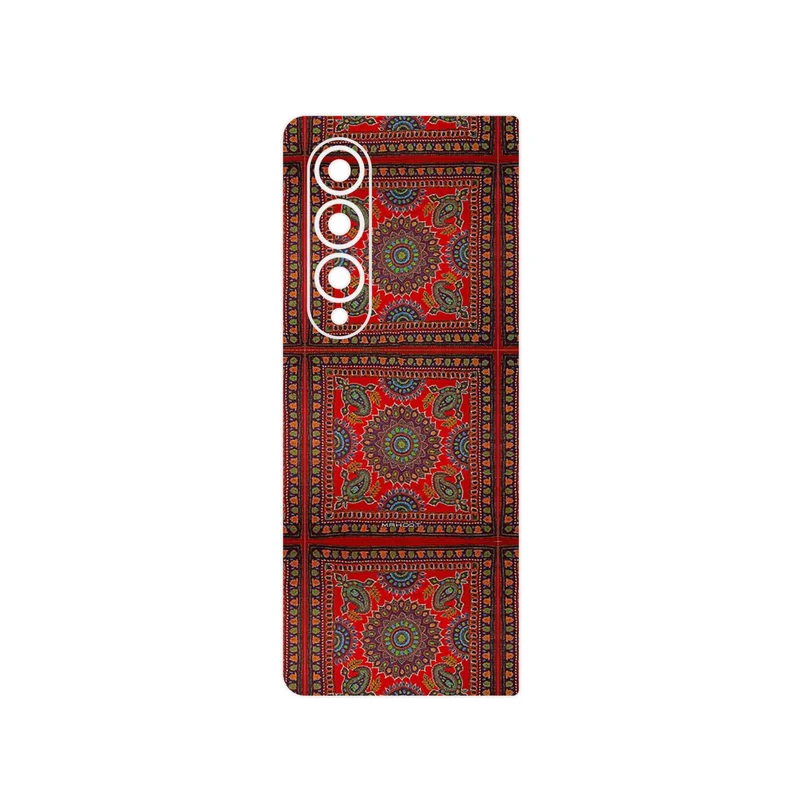 برچسب پوششی ماهوت مدل Embroidered Rug مناسب برای گوشی موبایل سامسونگ Galaxy Z Fold4