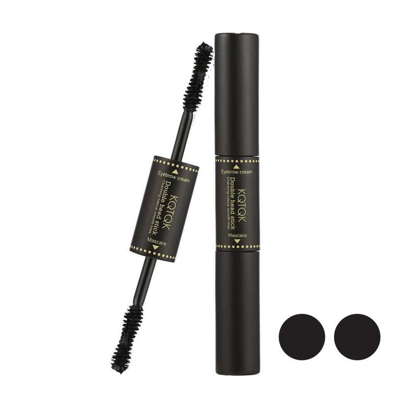 ریمل حجم دهنده و ریمل ابرو کی کیو تی کیو کی مدل CHARMING STICK شماره 01 ریمل حجم دهنده و ریمل ابرو کی کیو تی کیو کی مدل CHARMING STICK شماره 01