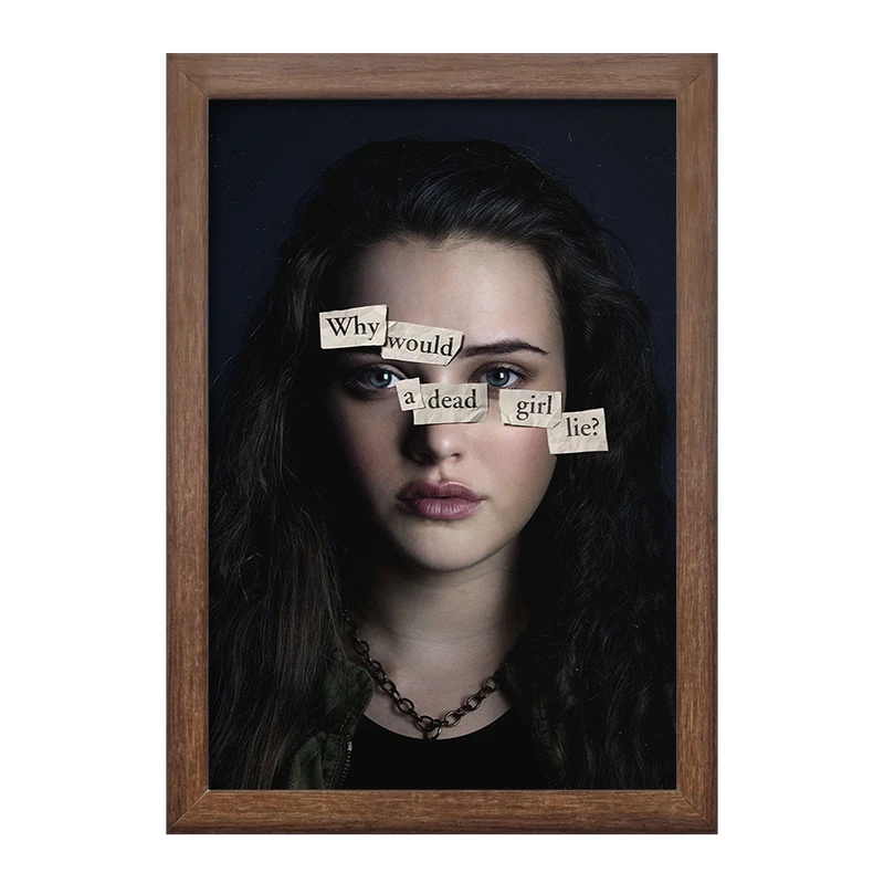 تابلو خندالو طرح هانا بیکر 13دلیل برای اینکه Reasons Why13  کد 20333