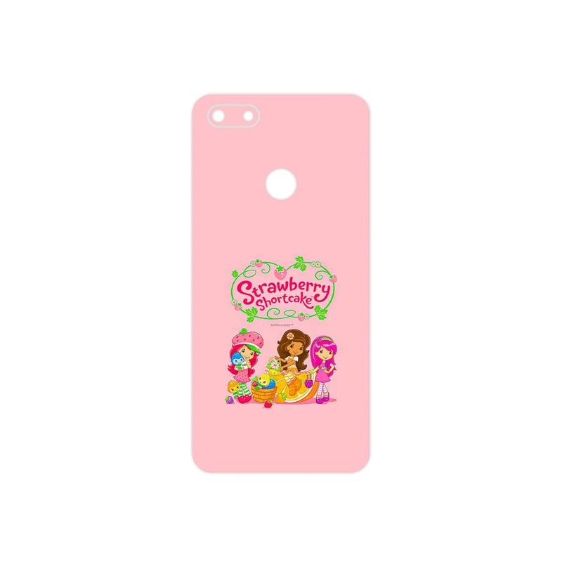 برچسب پوششی ماهوت مدل Strawberry Shortcake مناسب برای گوشی موبایل موتورولا Moto E6 Play