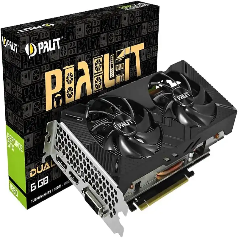 کارت گرافیک پالیت مدل PALIT GTX 1660 TI 6G DUAL 6GB GDDR6