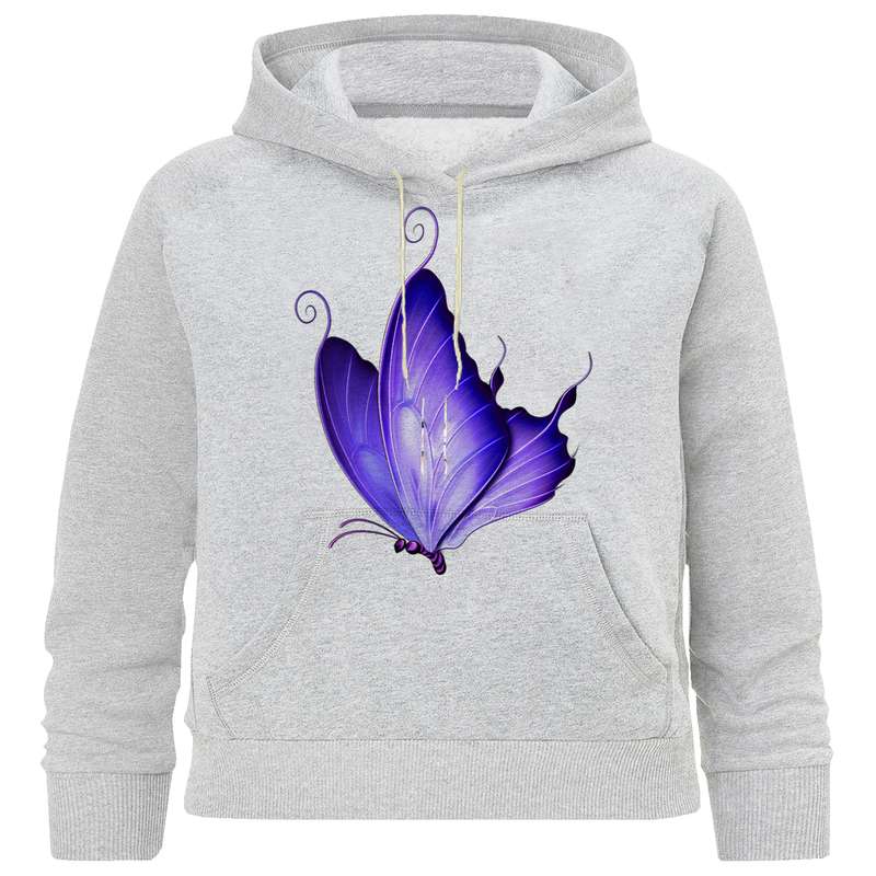 هودی دخترانه مدل کد M 1 پروانه