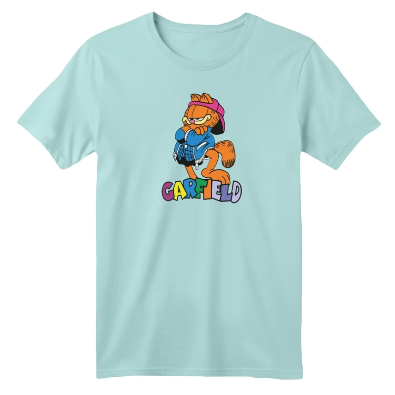 تی شرت آستین کوتاه بچگانه مدل گارفیلد کد 05