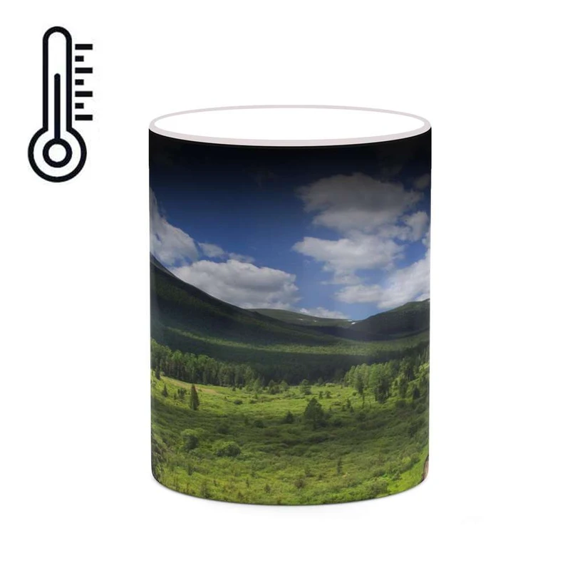 ماگ حرارتی کاکتی مدل منظره کد mgh18259