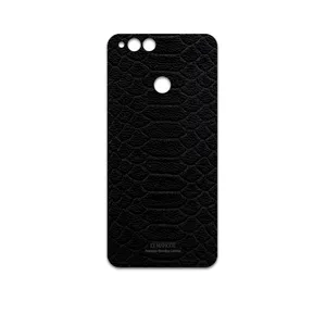 MAHOOT Black-Snake-Leather Cover Sticker for Honor 7X