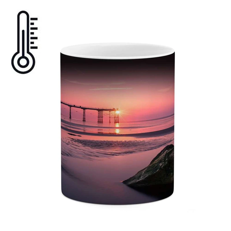 ماگ حرارتی کاکتی مدل منظره کد mgh14511