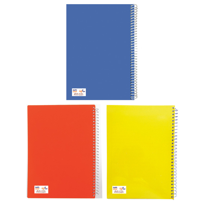 دفتر مشق  100 برگ سام شاپ مدل K300 بسته 3 عددی