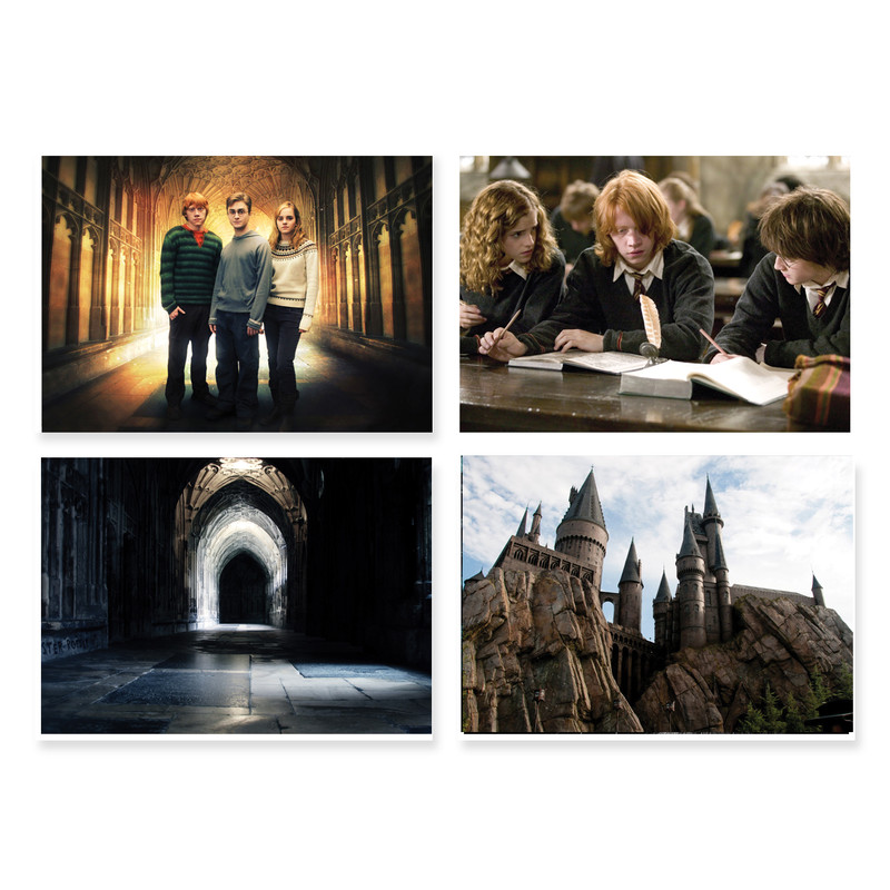 پوستر طرح هری پاتر کد A-2004 مجموعه 4 عددی
