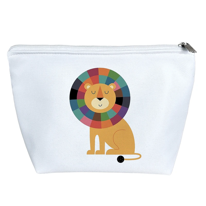 کیف لوازم آرایش دخترانه خندالو مدل شیر کد 454